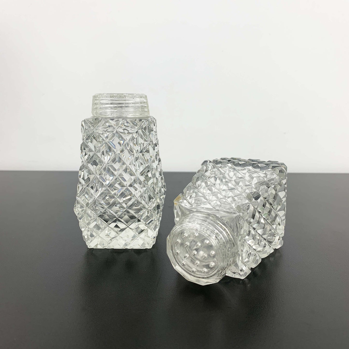 Crystal Sugar and Spice Shaker Set