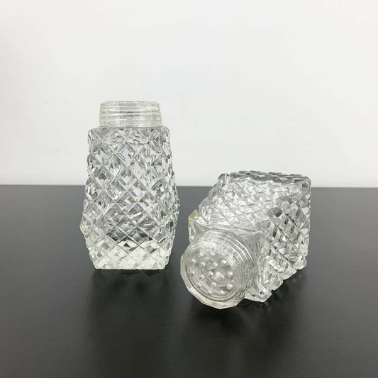 Crystal Sugar and Spice Shaker Set