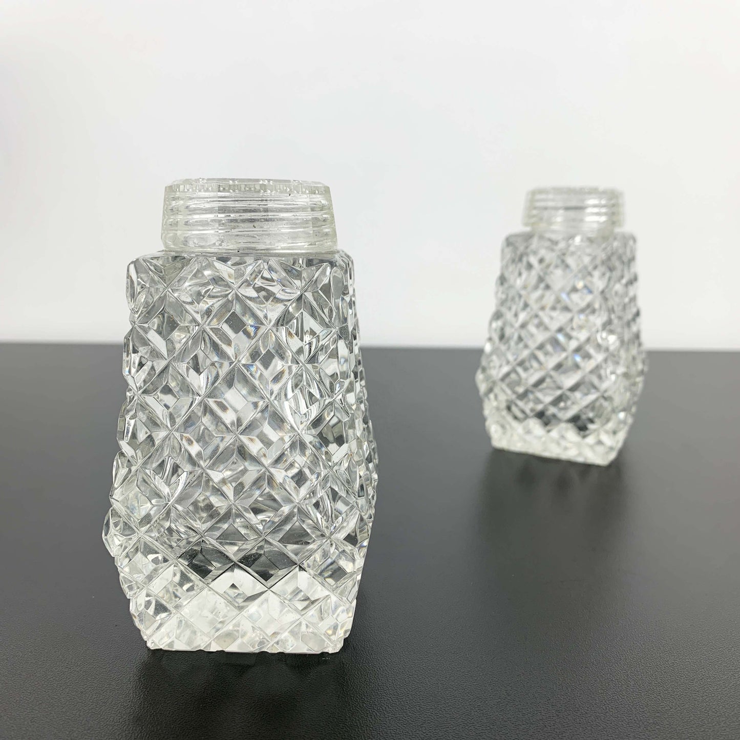 Crystal Sugar and Spice Shaker Set