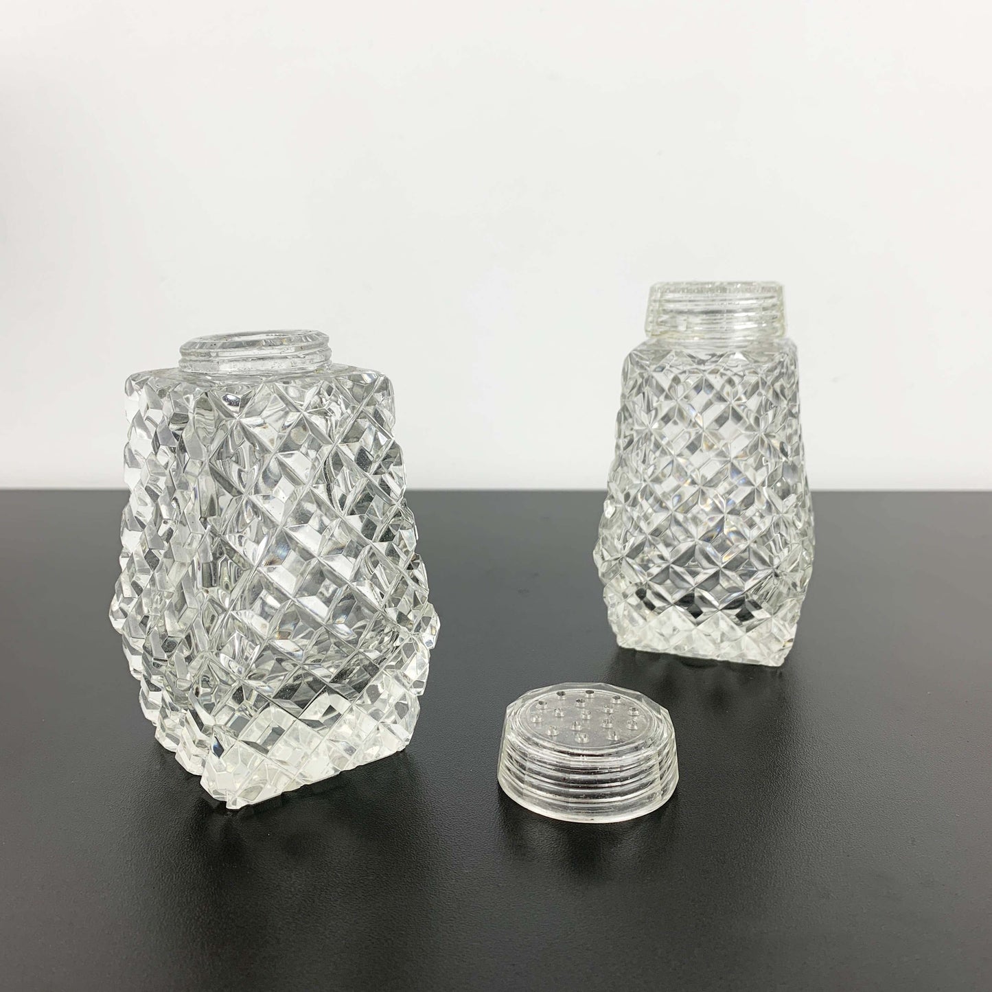 Crystal Sugar and Spice Shaker Set