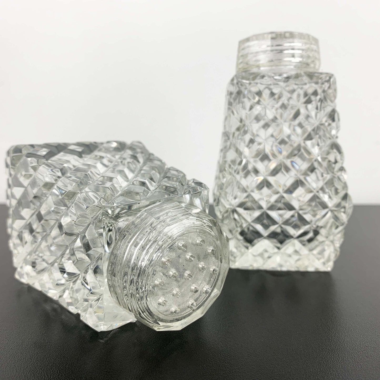 Crystal Sugar and Spice Shaker Set