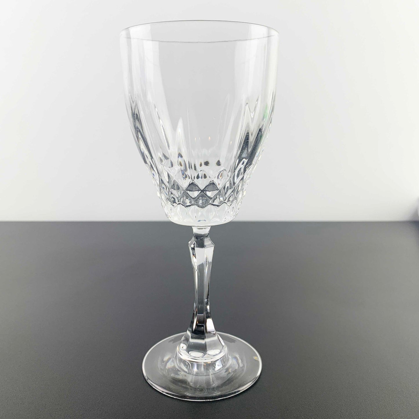 Crystal Wine and Water Goblets