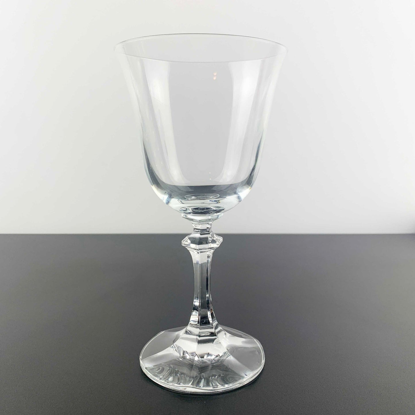 Crystal Wine and Water Goblets
