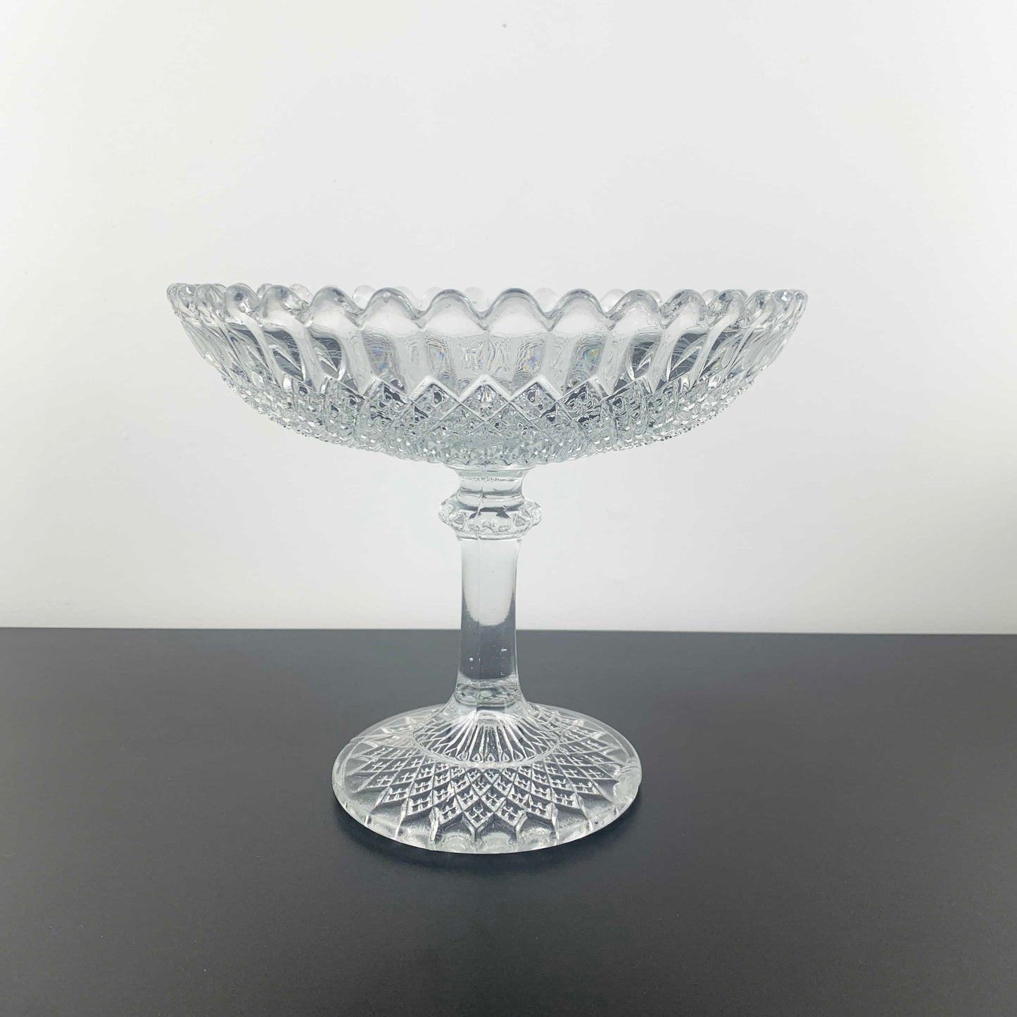 Davidson Glass Suite 1895 Compote c.1920s
