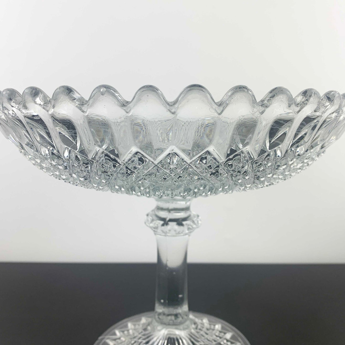 Davidson Glass Suite 1895 Compote c.1920s