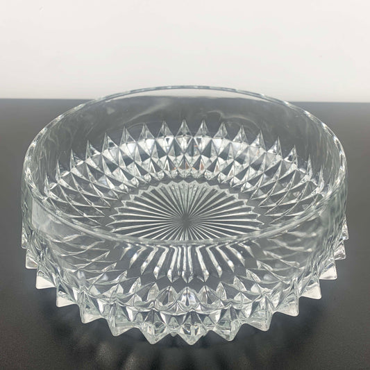 Indiana Glass Diamond Point Large Serving Bowl