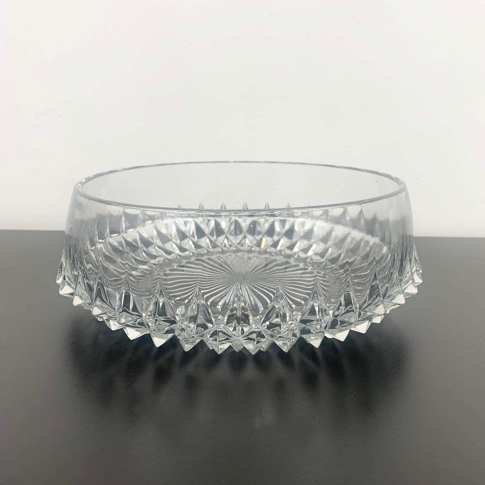 Indiana Glass Diamond Point large serving bowl