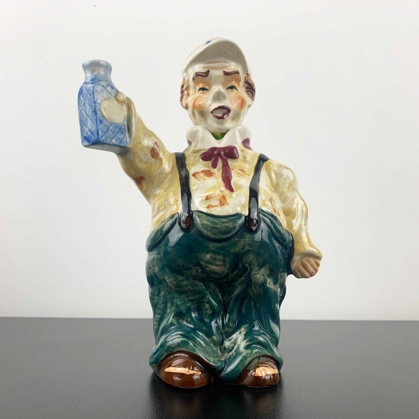 Ceramic Drunk Man Novelty Decanter