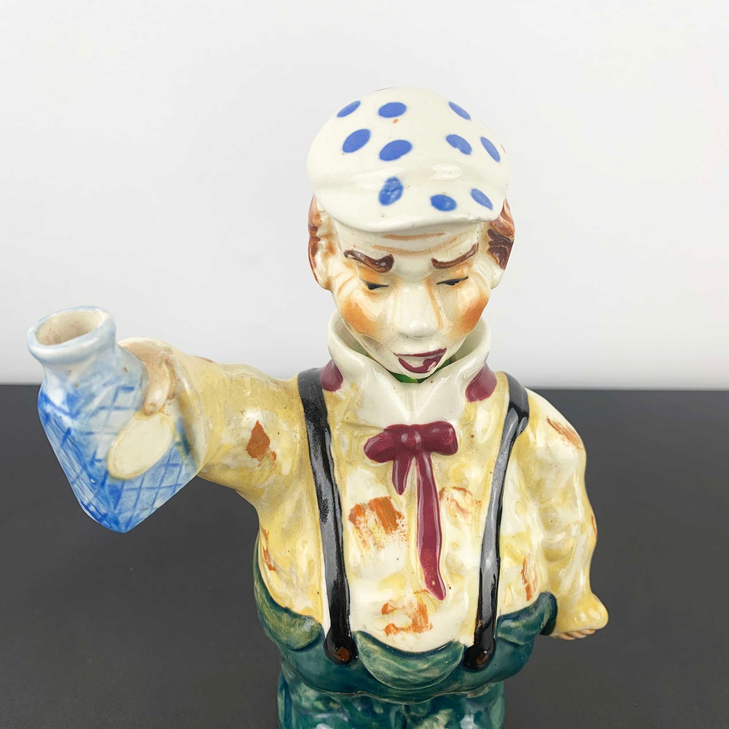 Ceramic Drunk Man Novelty Decanter