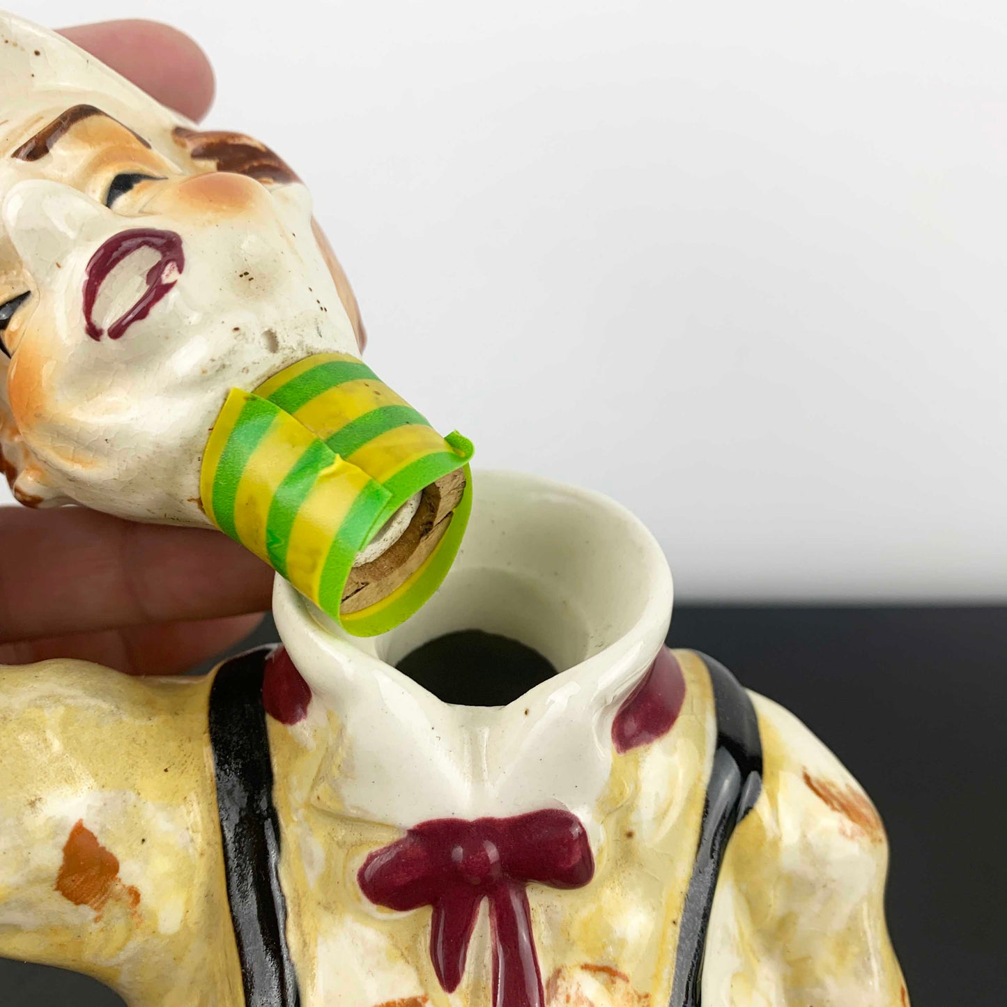 Ceramic Drunk Man Novelty Decanter
