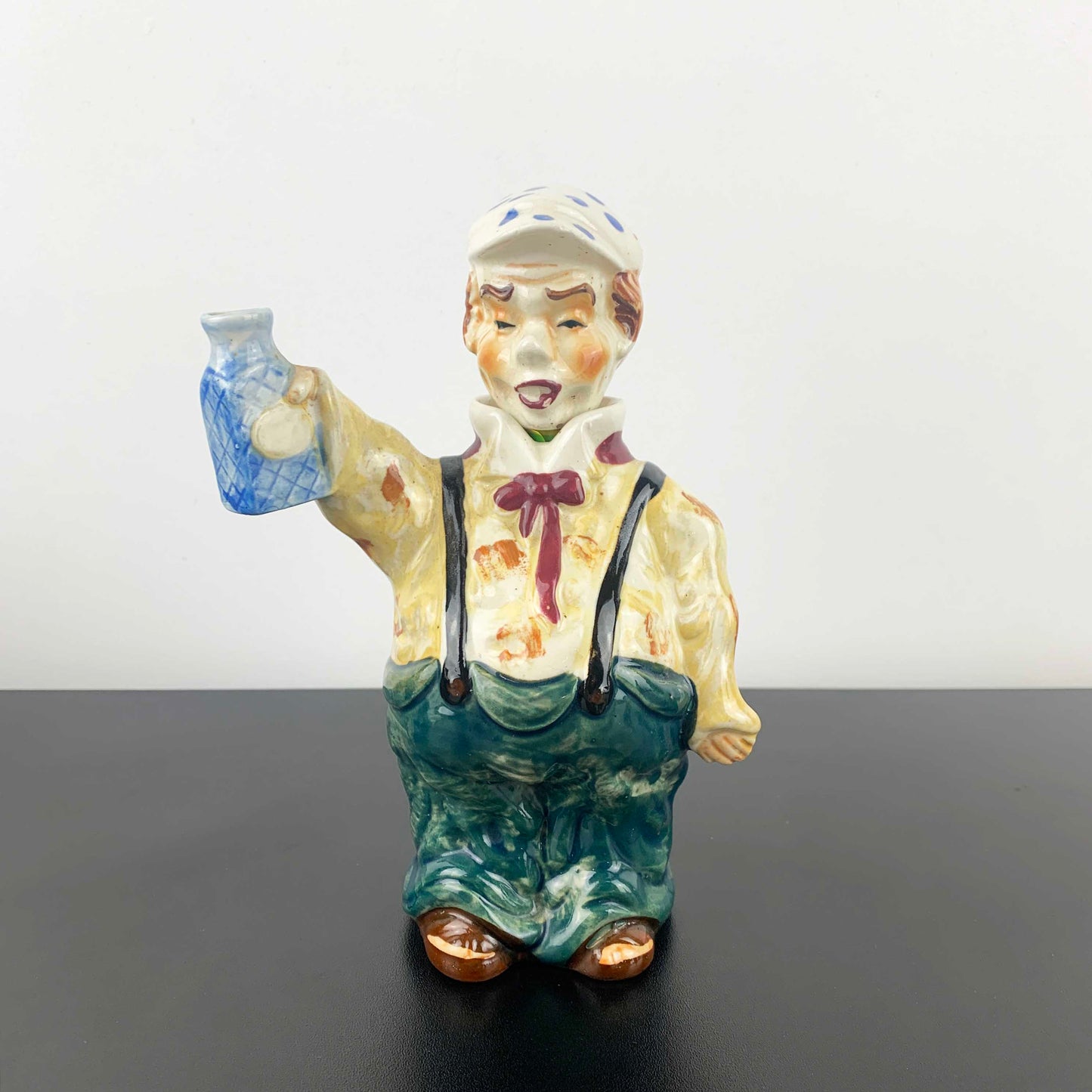 Ceramic Drunk Man Novelty Decanter