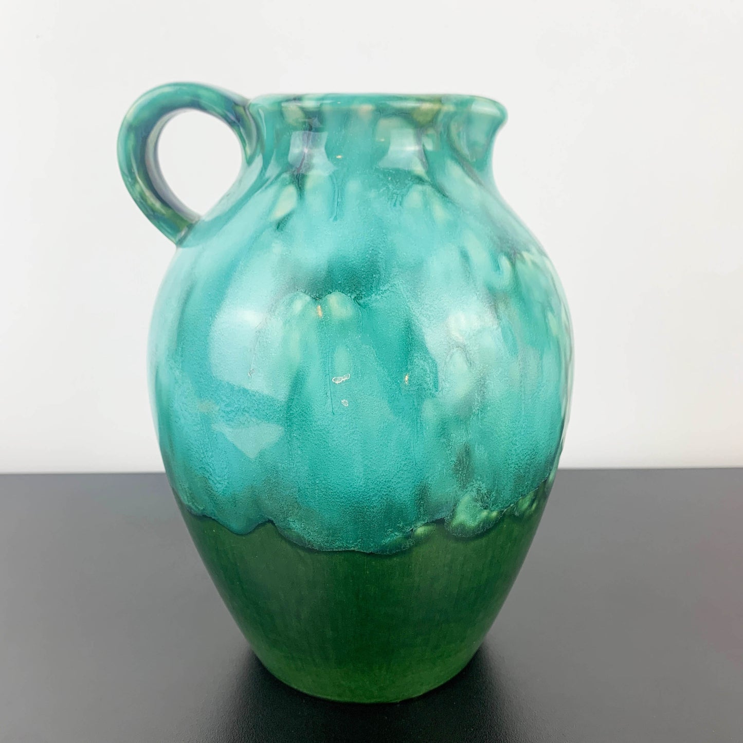 Dümler & Breiden West Germany Turquoise Pottery Jug