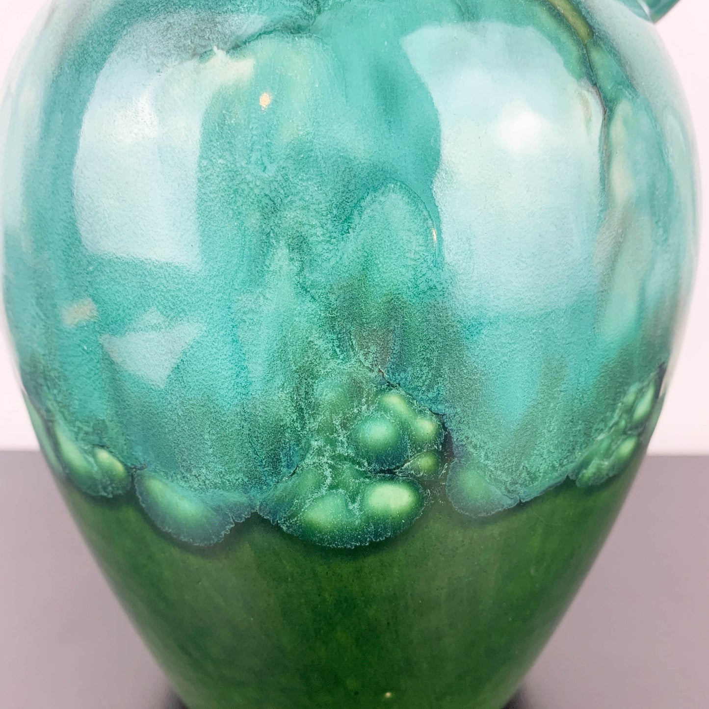 Dümler & Breiden West Germany Turquoise Pottery Jug