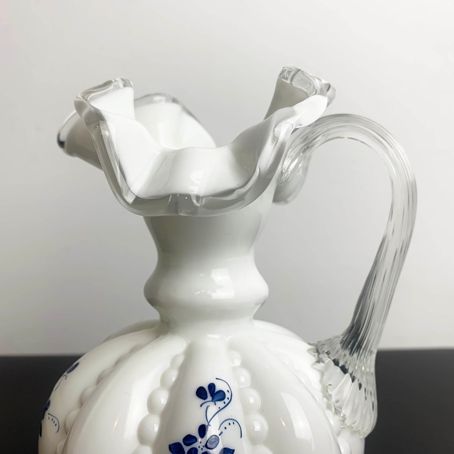 Fenton Decorative Pitcher Form Vase by Dan Anderson