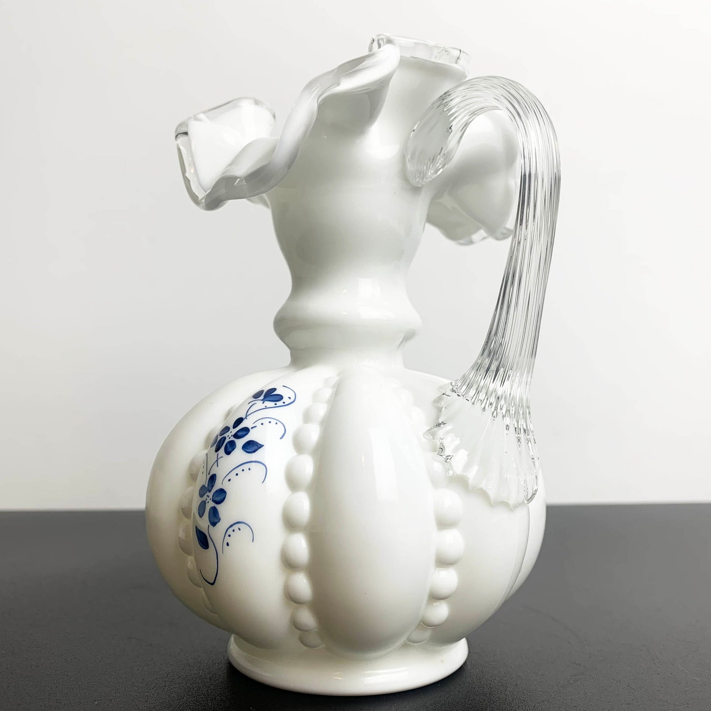 Fenton Decorative Pitcher Form Vase by Dan Anderson