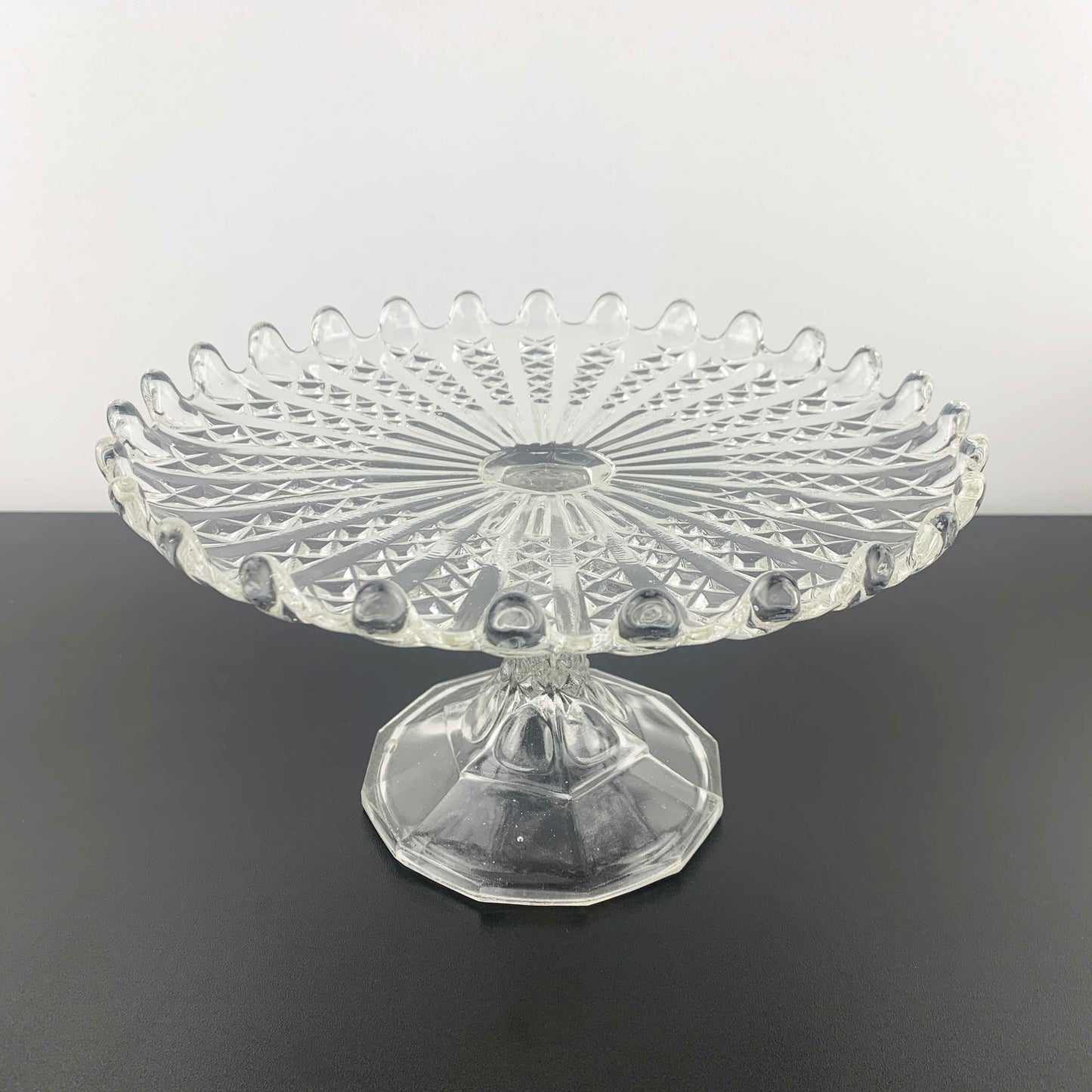 Samuel Reich & Co 1920's footed cake plate