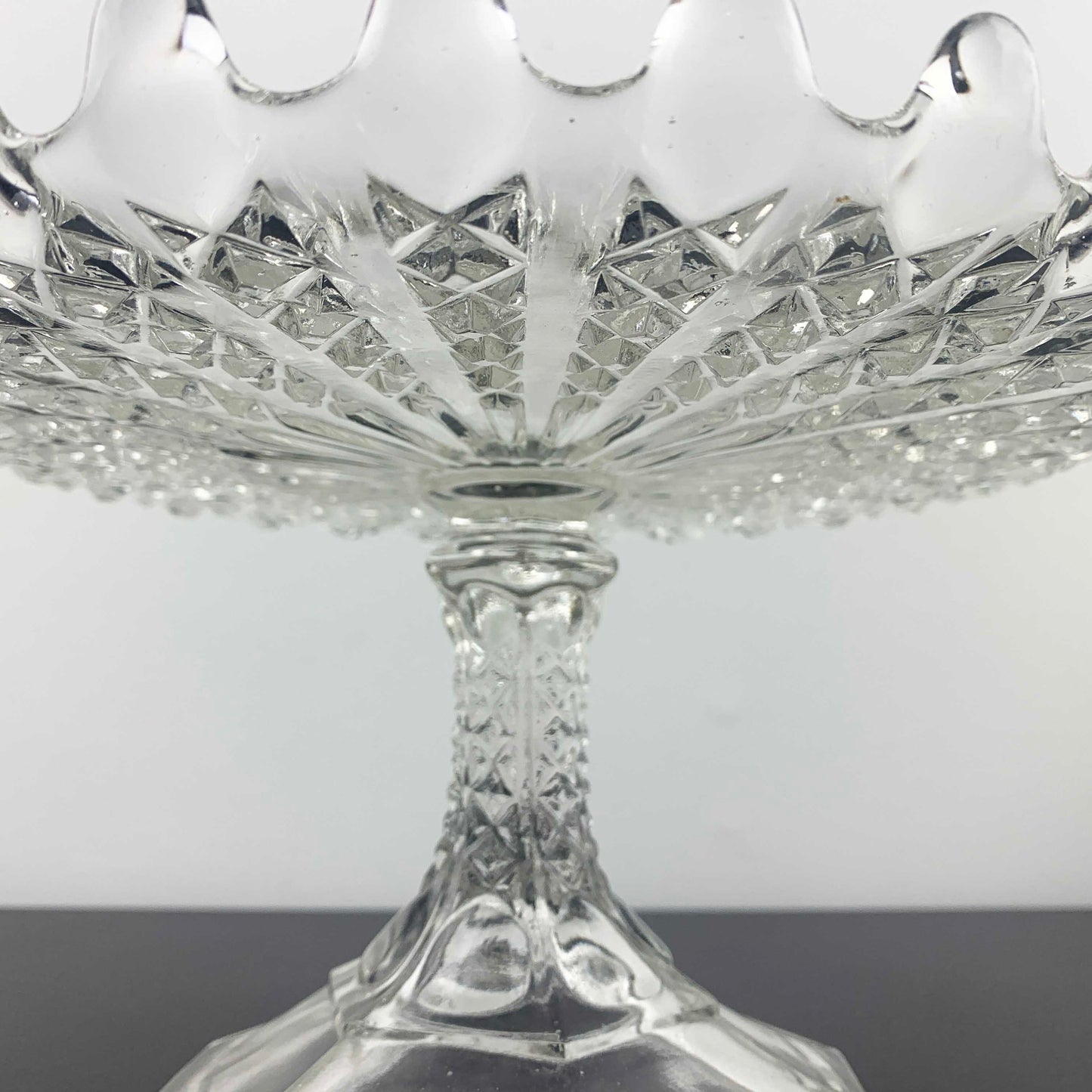 Samuel Reich & Co Footed Cake Plate