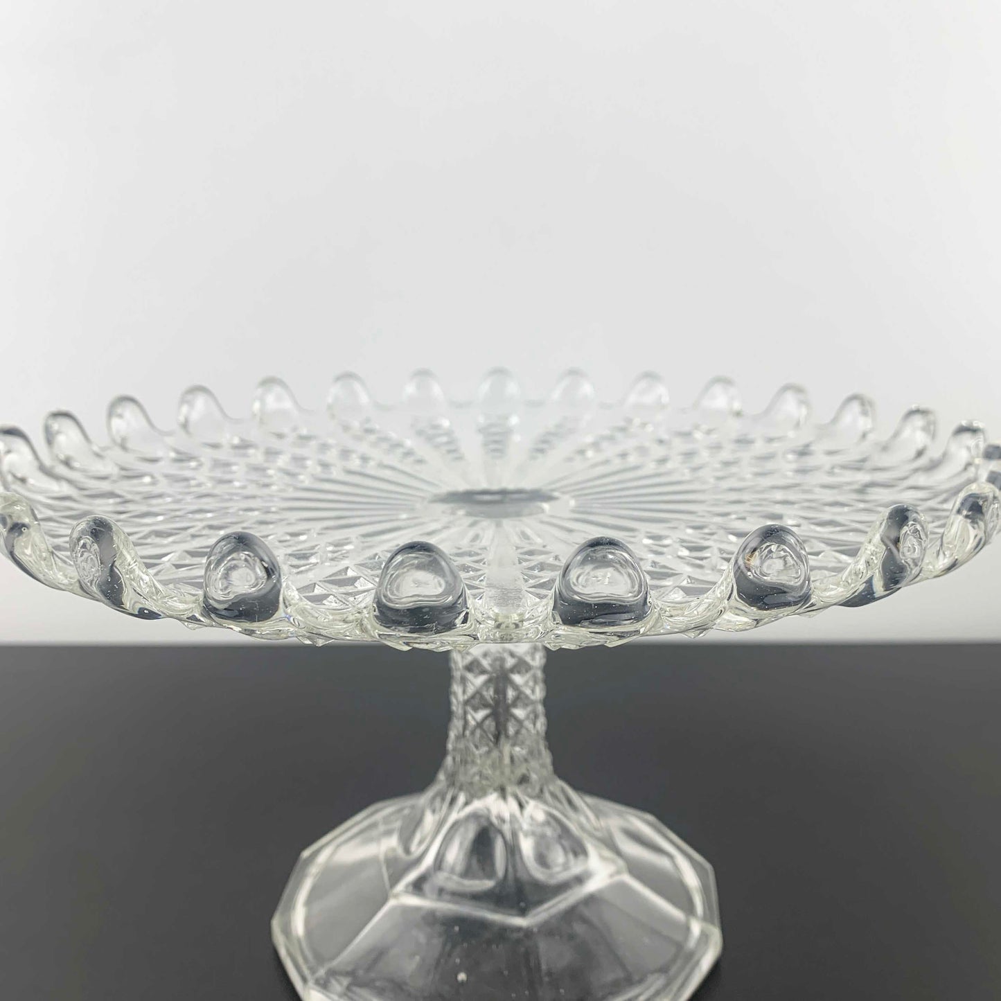 Samuel Reich & Co Footed Cake Plate