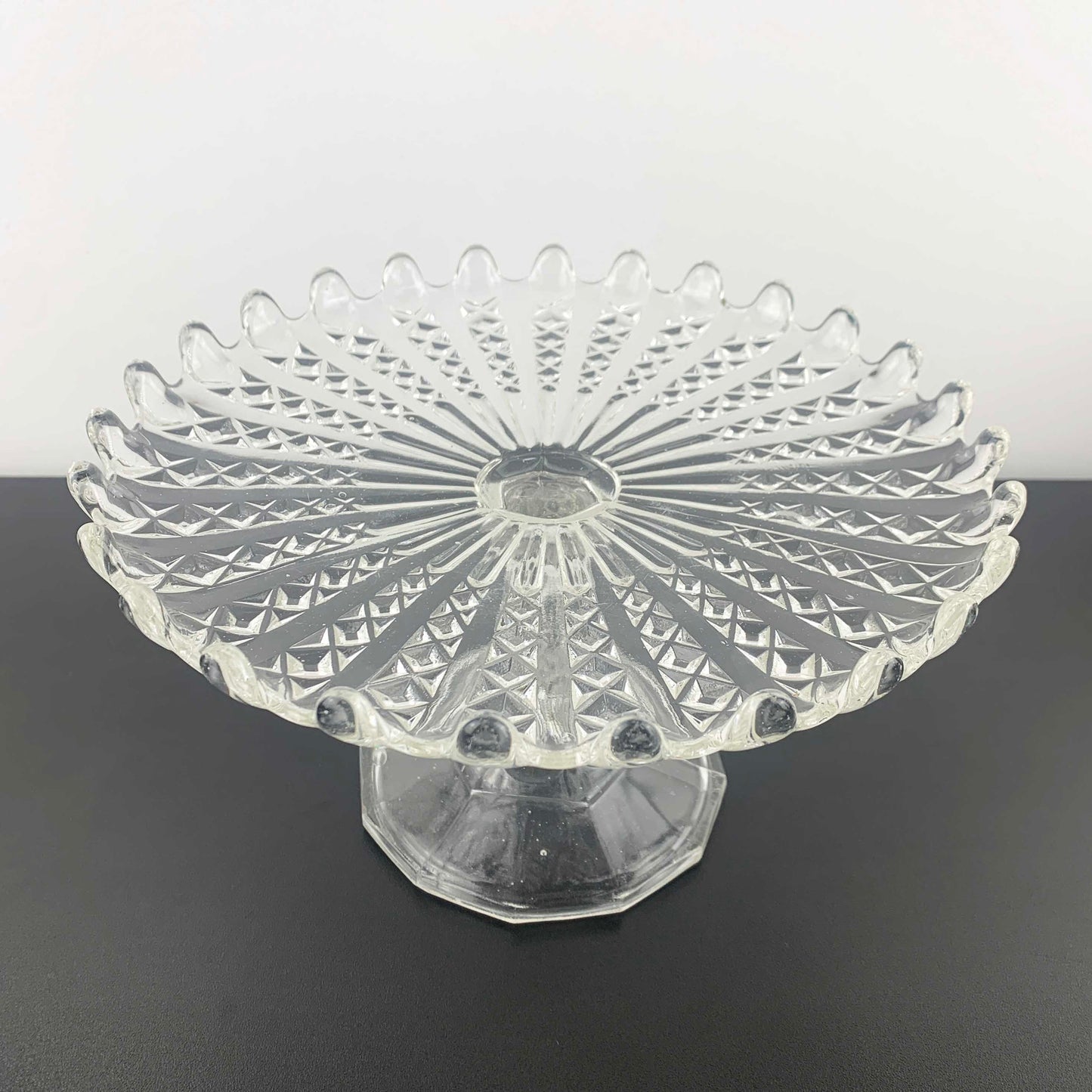 Samuel Reich & Co Footed Cake Plate