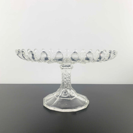 Samuel Reich & Co Footed Cake Plate