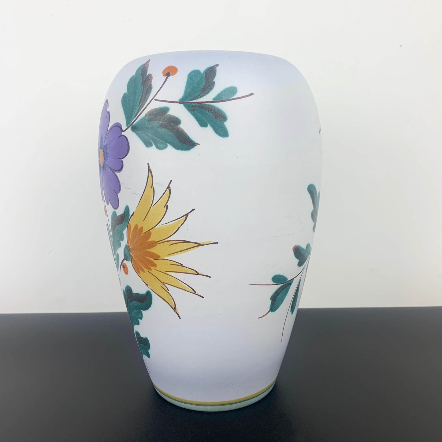 Flora Gouda 'Viola' Hand Painted Vase