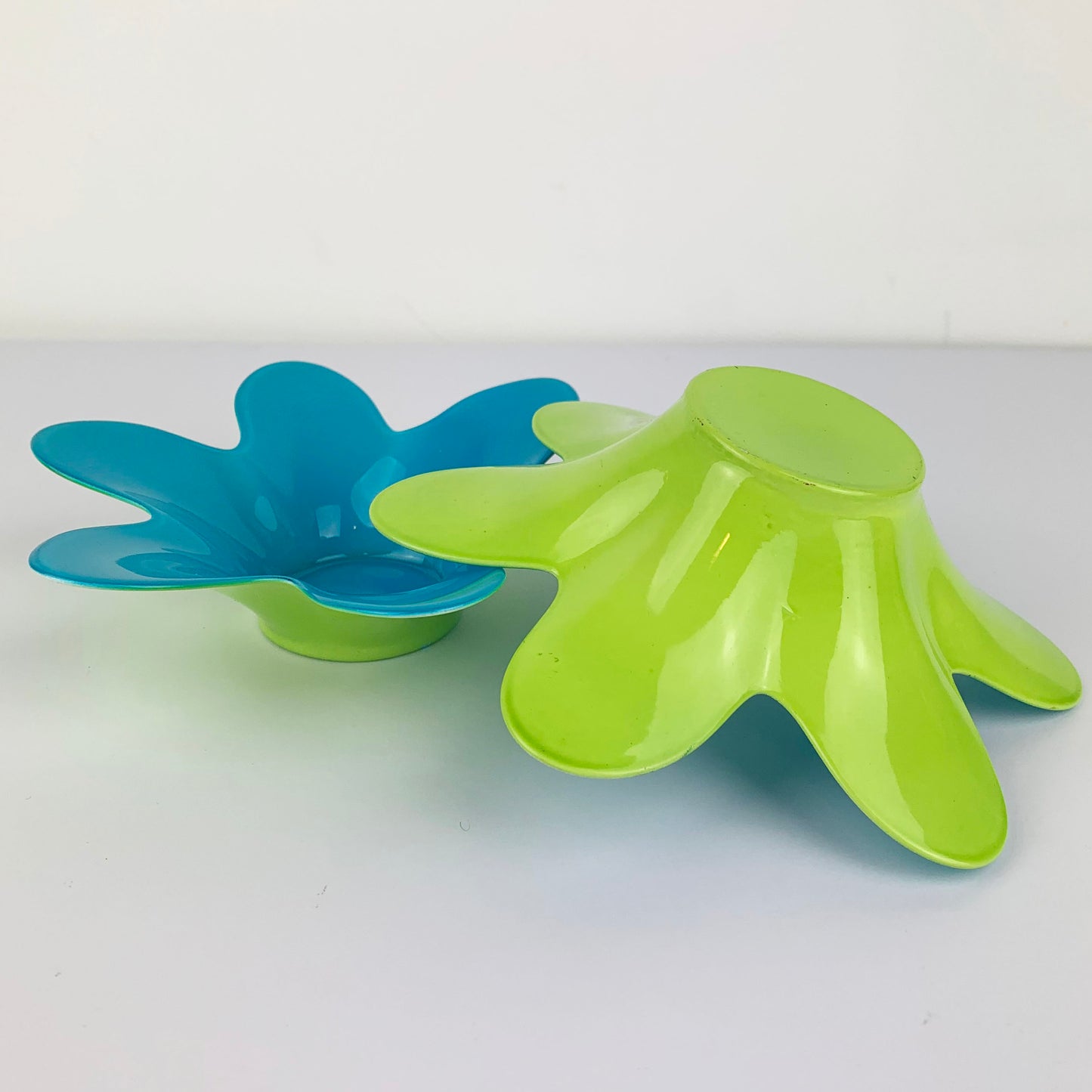 Flower Shaped Glass Tea Light Candle Holders