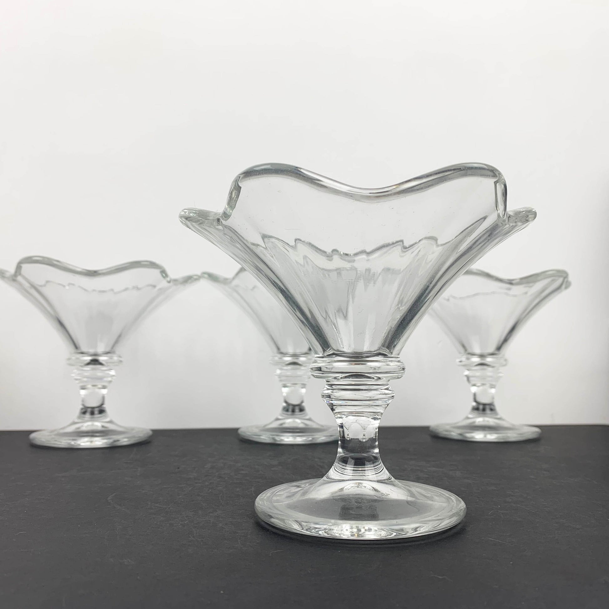 Elegant footed Dessert and Sundae Glass