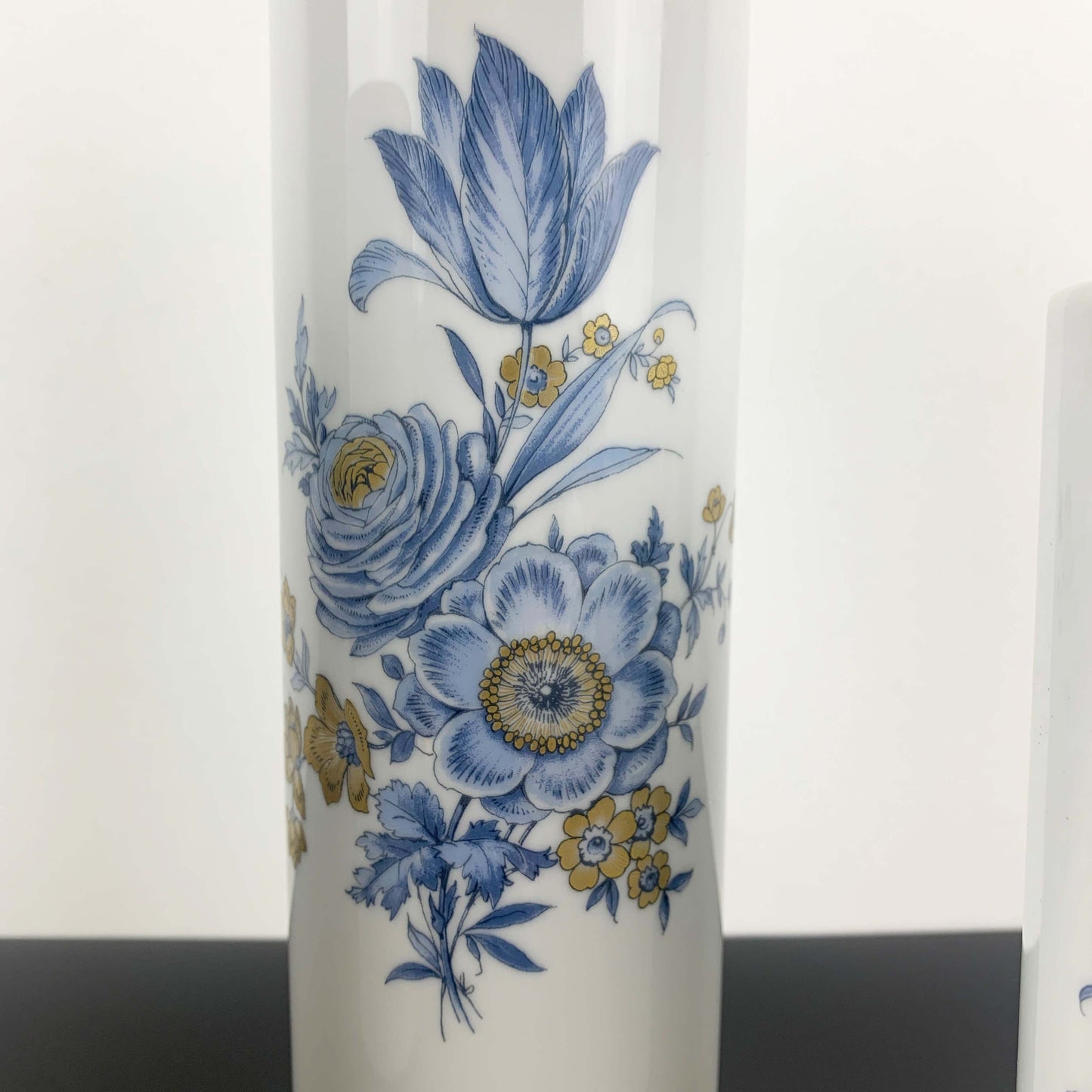 Franklin Porcelain Limited Edition Graduating Cylinder Vase Set