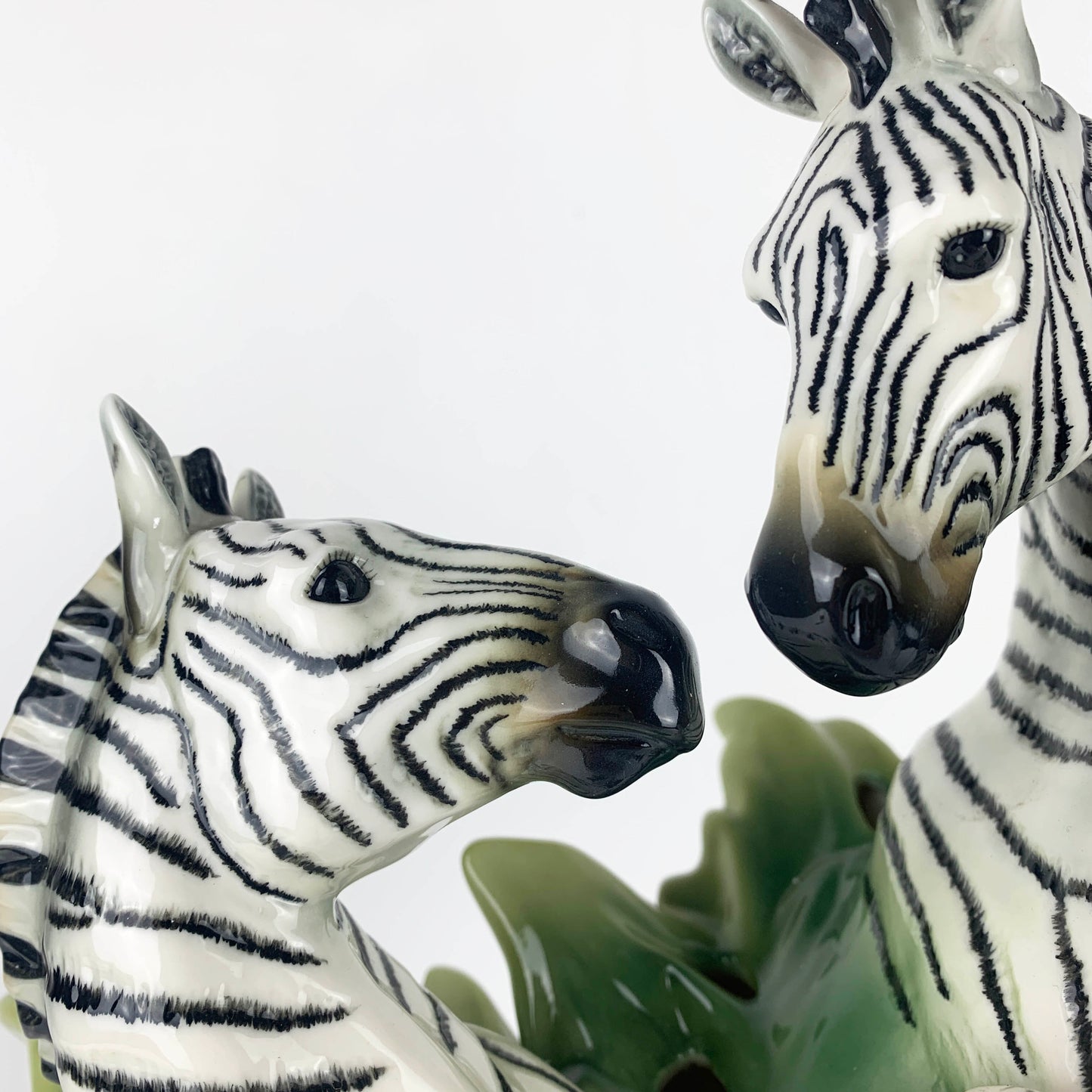 Franz African Animal Collection Zebra Sculptured Vase