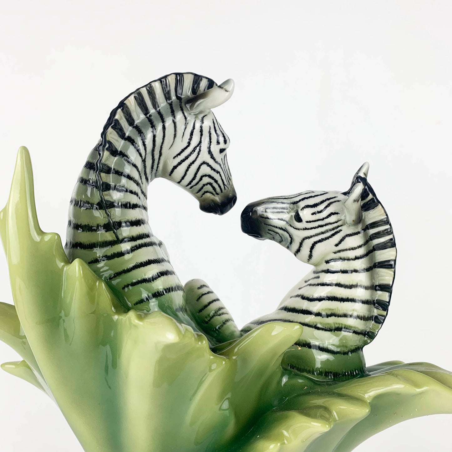 Franz African Animal Collection Zebra Sculptured Vase