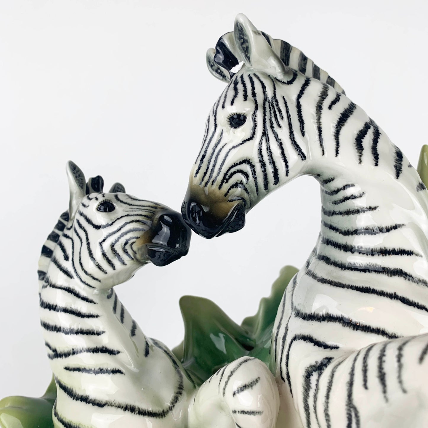 Franz African Animal Collection Zebra Sculptured Vase