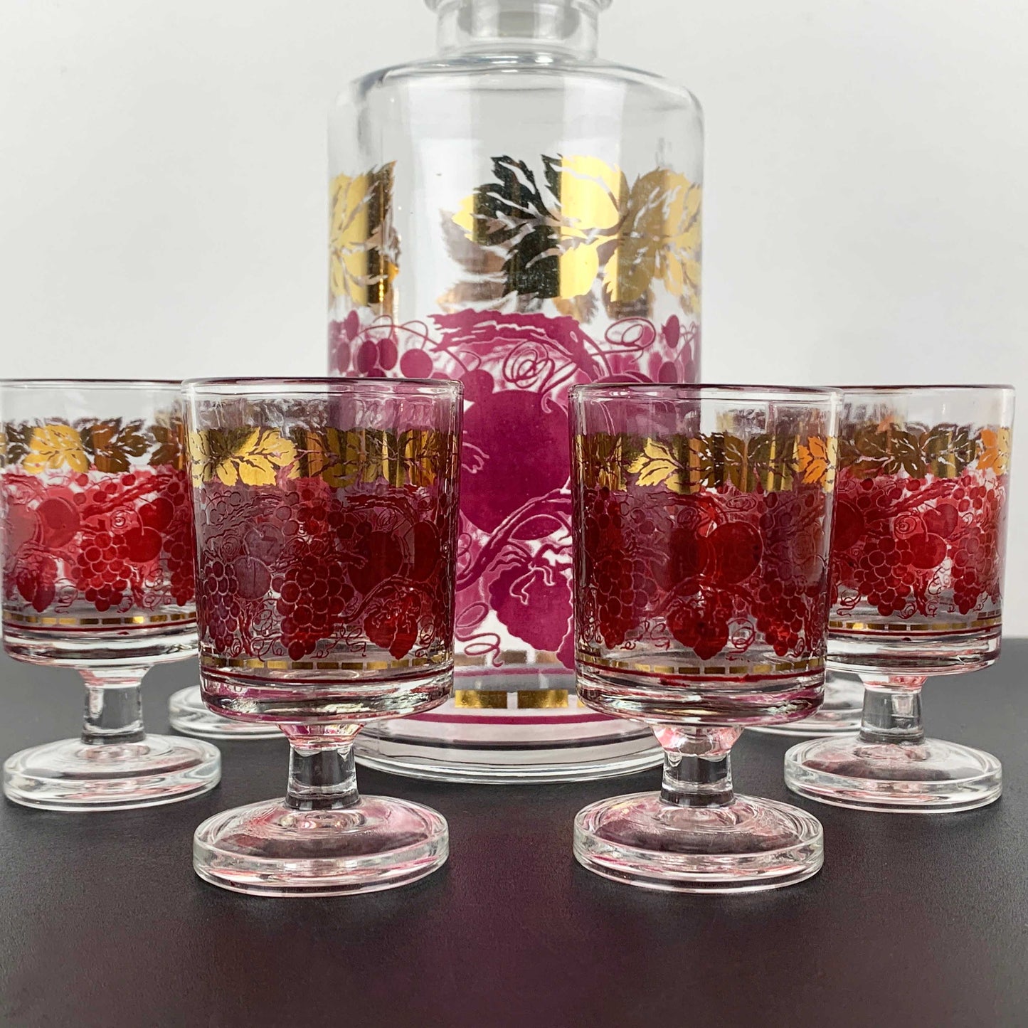 Luminarc Grapevine Liqueur Decanter Set