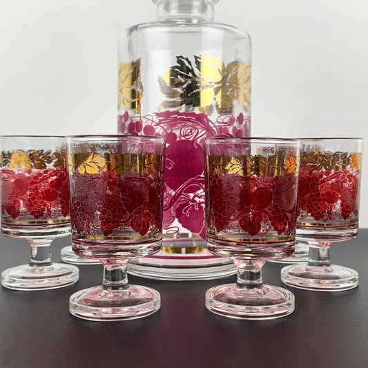 Luminarc Grapevine Liqueur Decanter Set