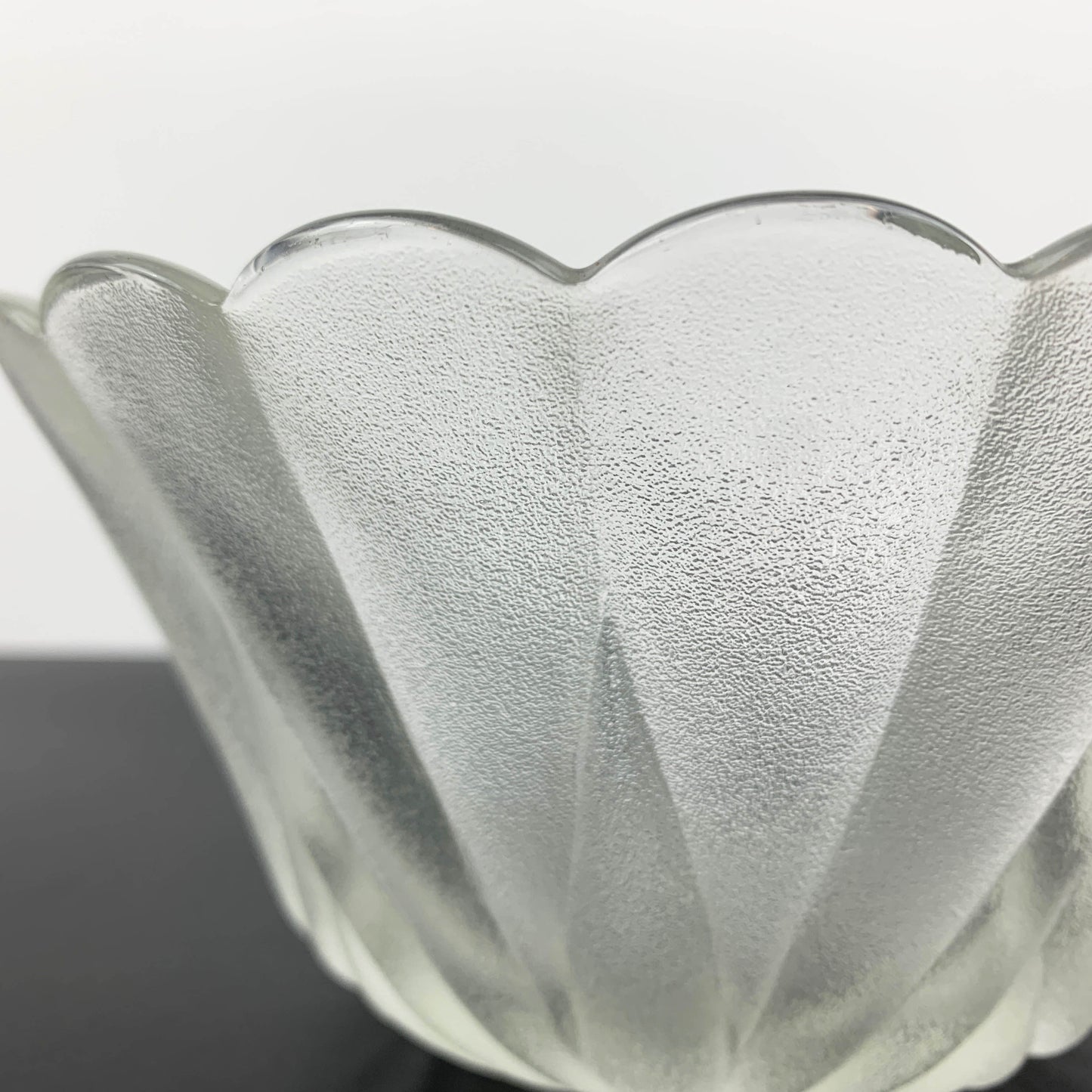 Flower Frosted Small Salad Bowl