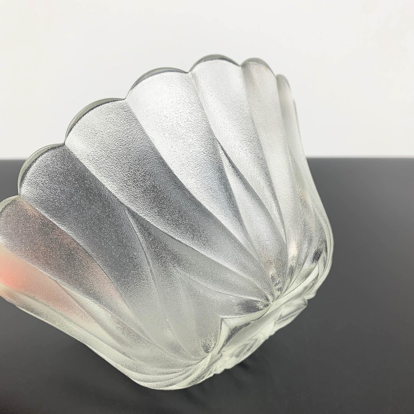 Flower Frosted Small Salad Bowl
