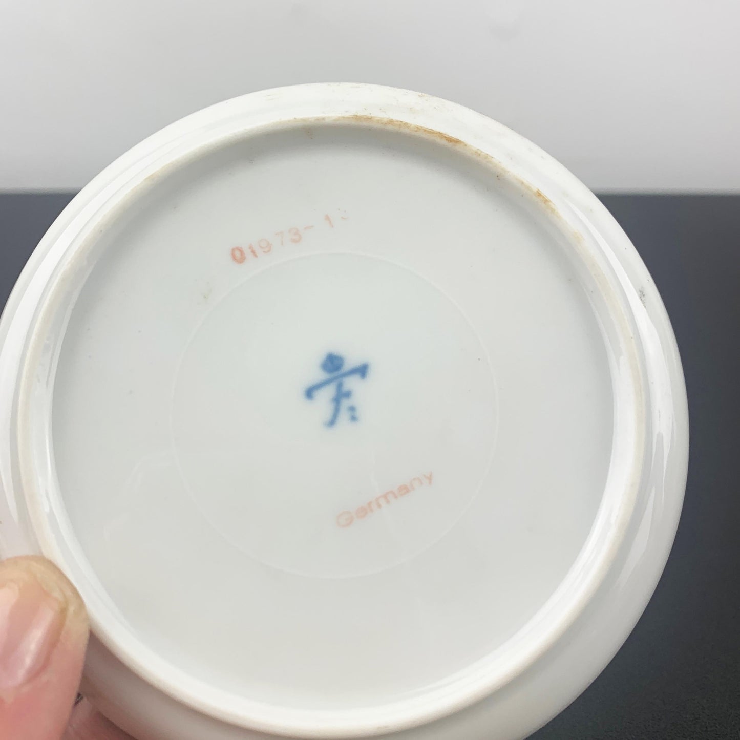 Furstenberg Porcelain Fruits Pin Dish