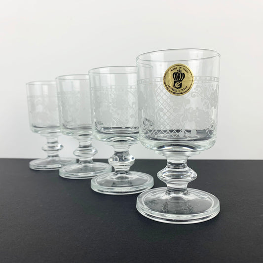 Cristalleria Fratelli Fumo wine glasses