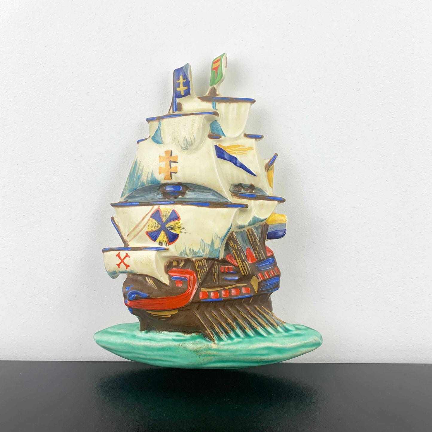 Art deco Galleon Wall Plaque - Ditmar Urbach