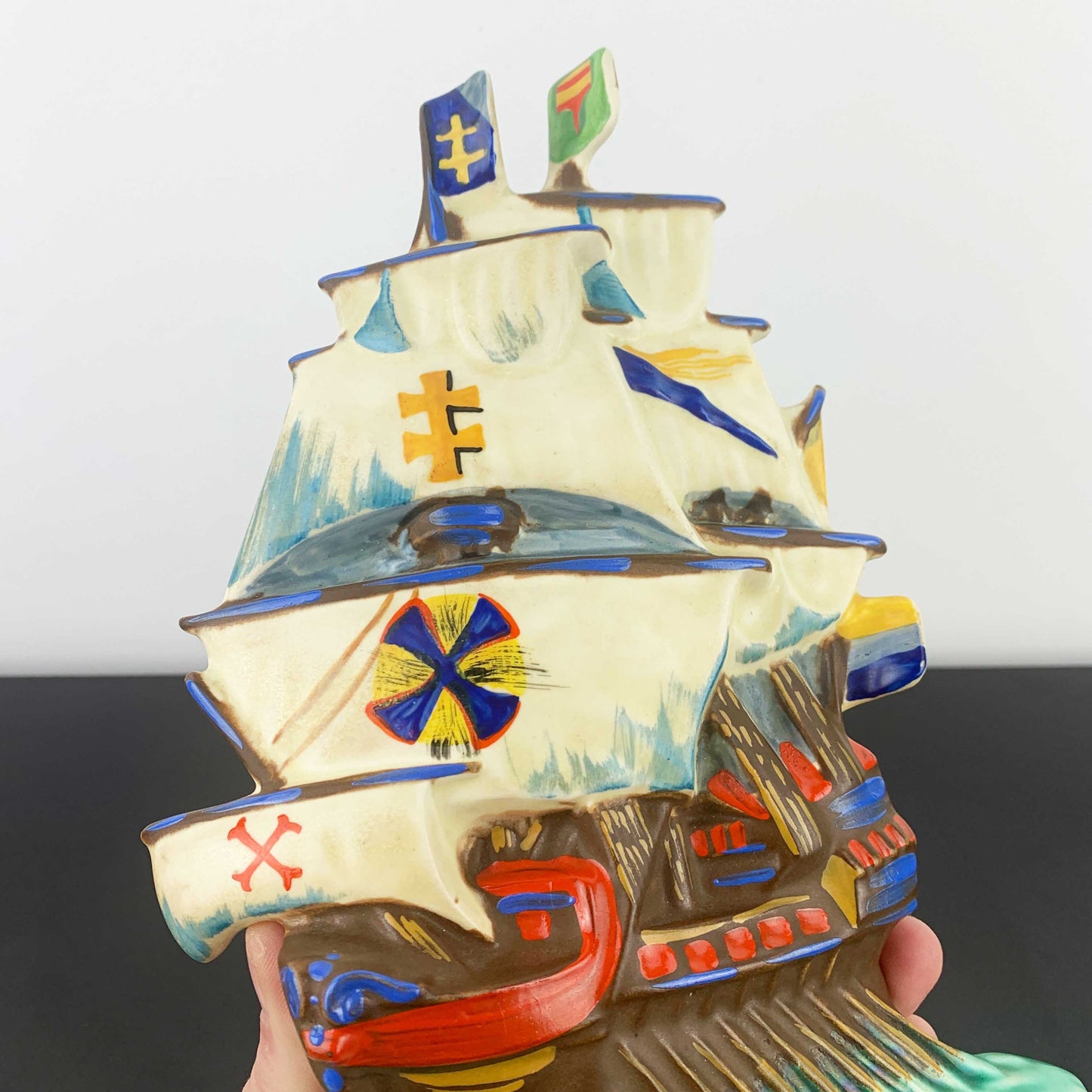 Art deco Galleon Wall Plaque - Ditmar Urbach