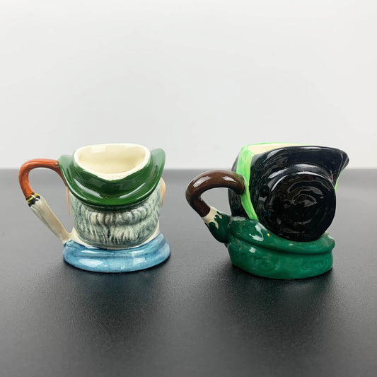 Royal Doulton and SylvaC Miniature Character Jug Set
