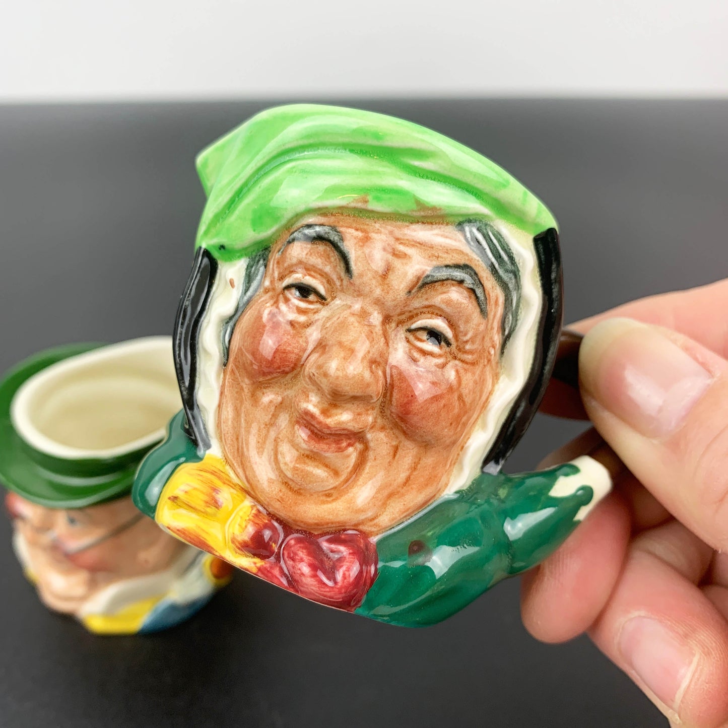 Royal Doulton and SylvaC Miniature Character Jug Set
