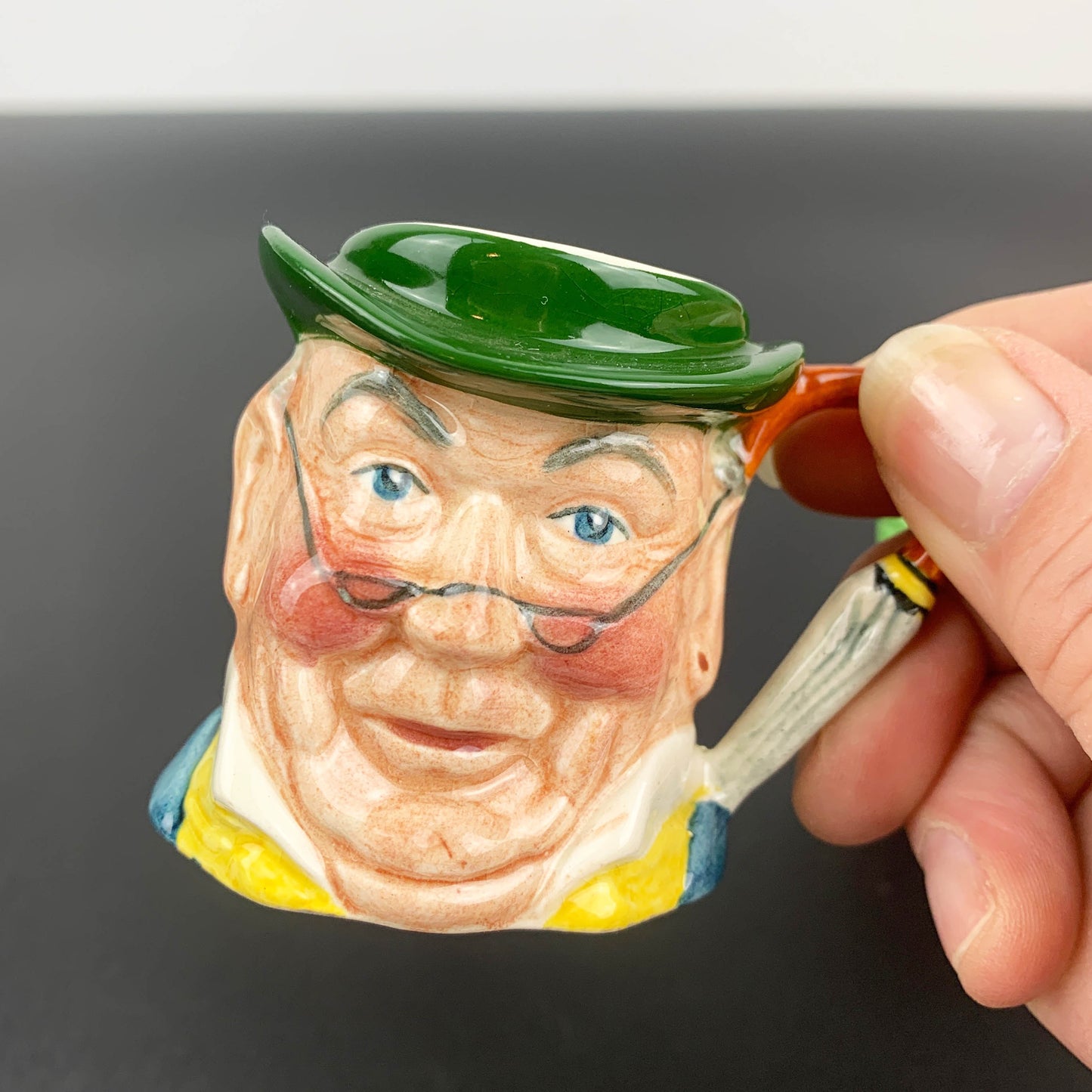 Royal Doulton and SylvaC Miniature Character Jug Set