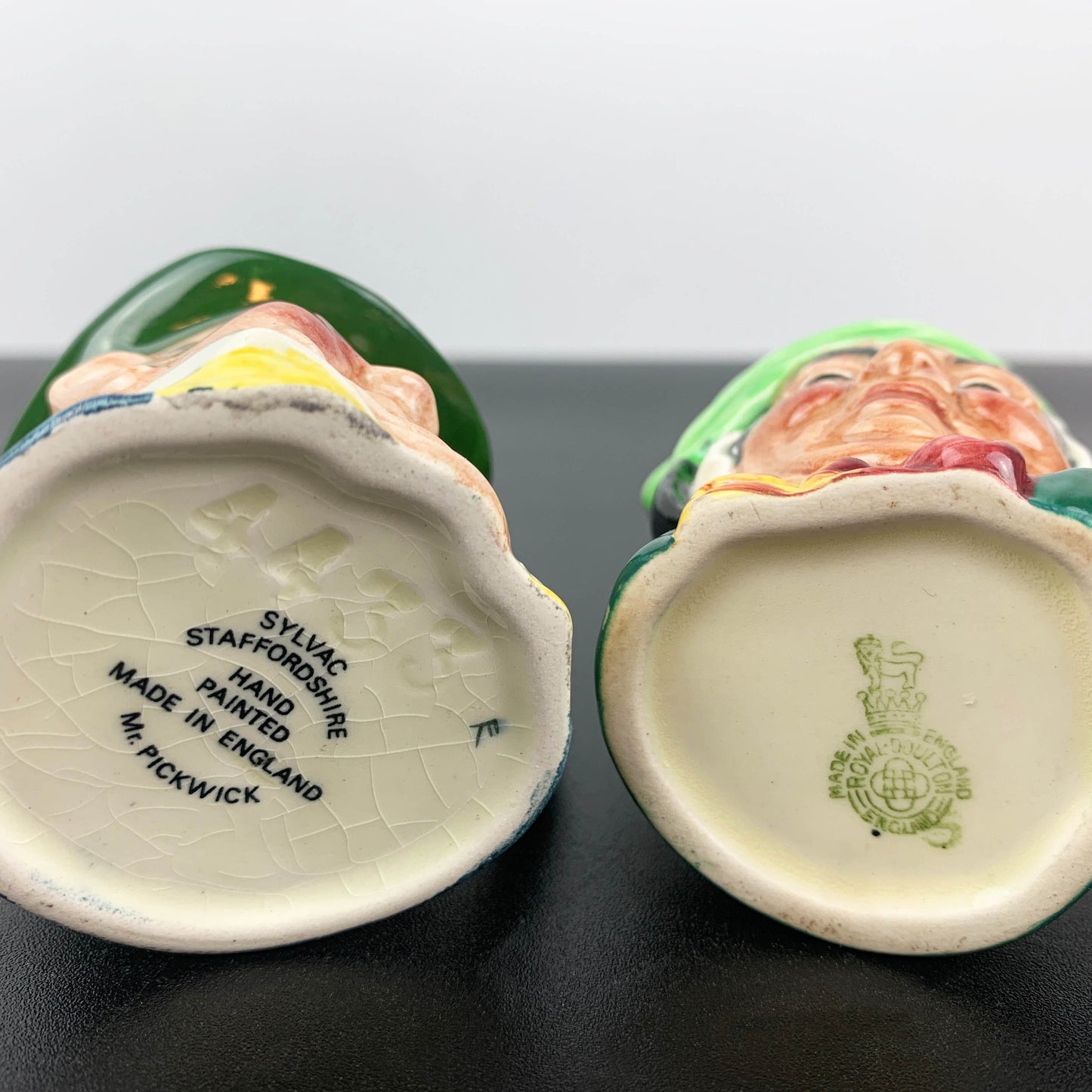 Royal Doulton and SylvaC Miniature Character Jug Set