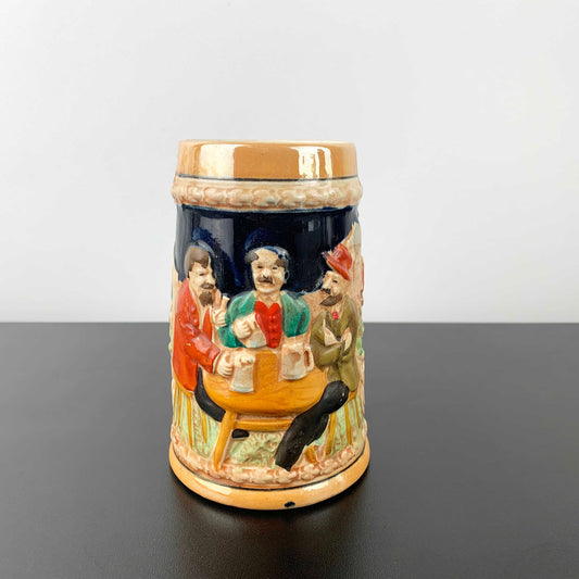 German Pottery Beer Stein
