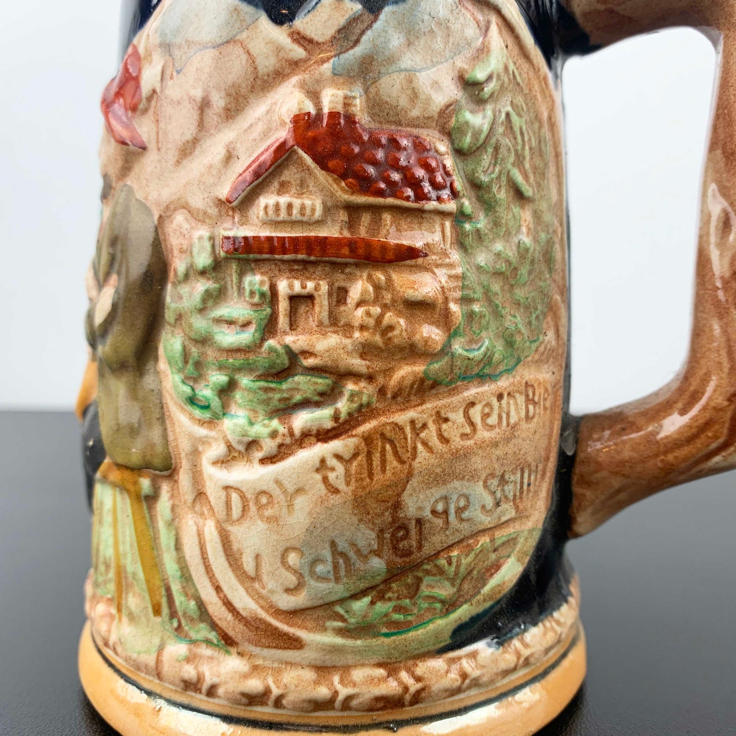 German Pottery Beer Stein