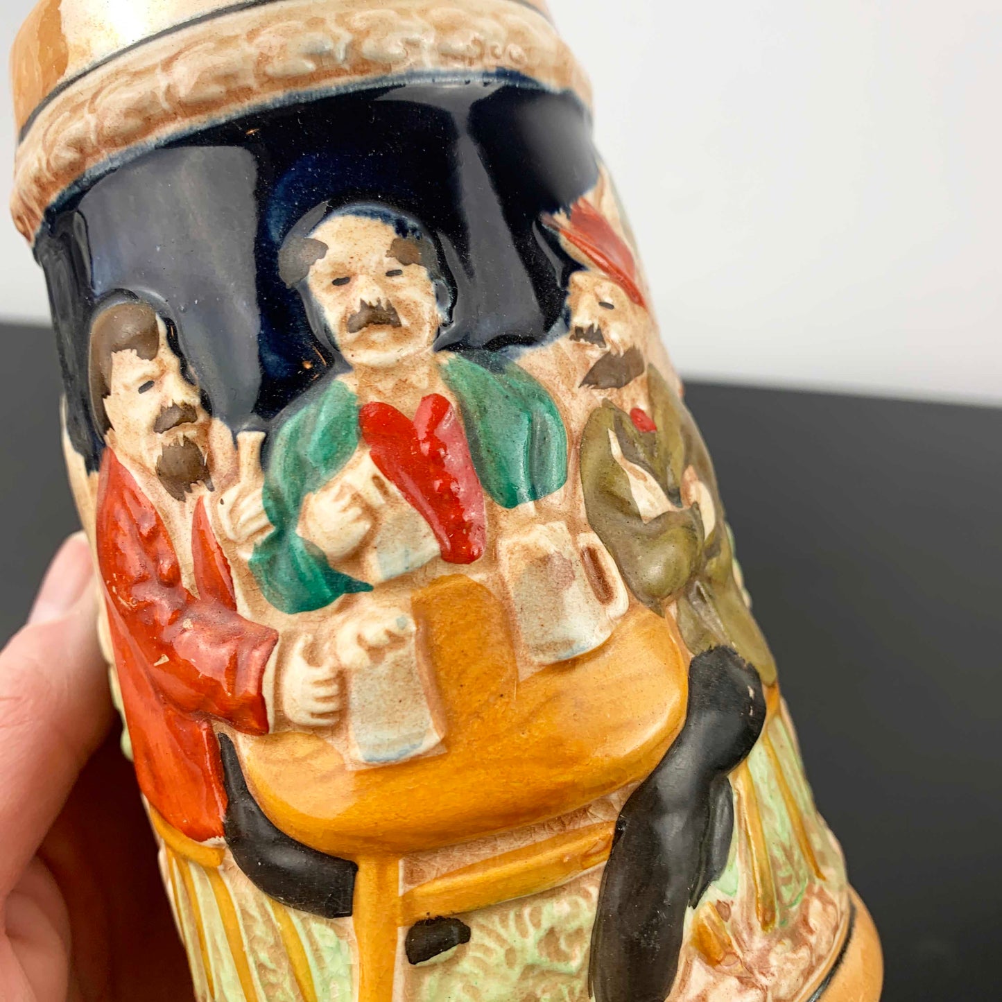 German Pottery Beer Stein