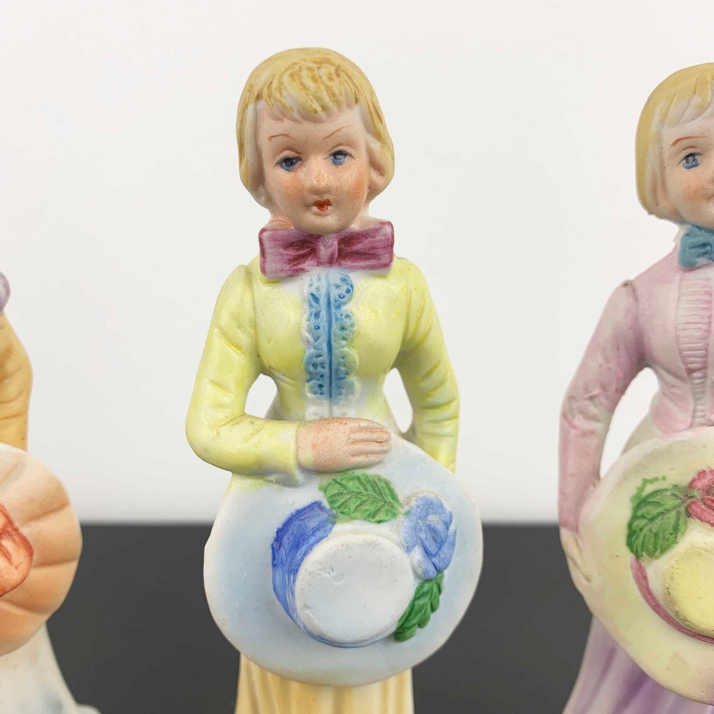 HCF London Victorian Ladies Porcelain Figurines - Set of 3