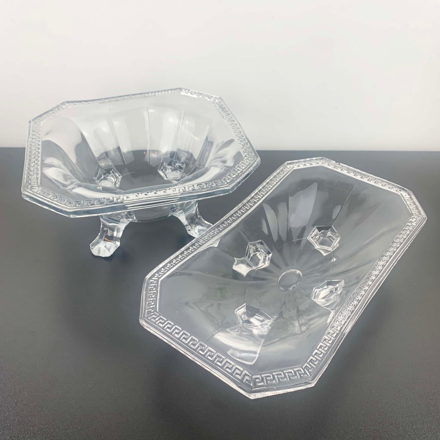 EAPG 'Sheraton' Footed Presentation Bowl Set c.1910s