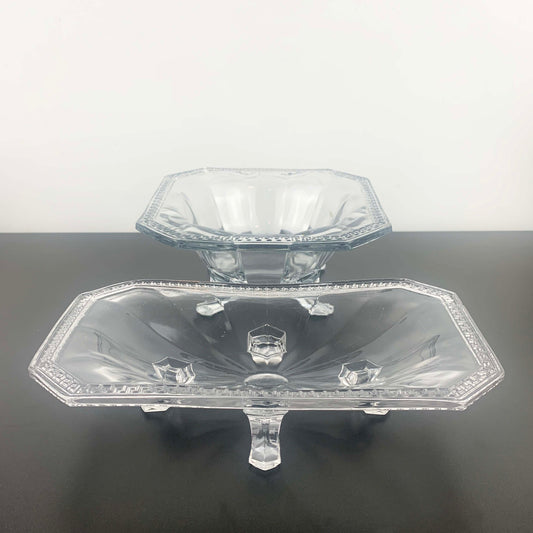 EAPG 'Sheraton' Footed Presentation Bowl Set c.1910s