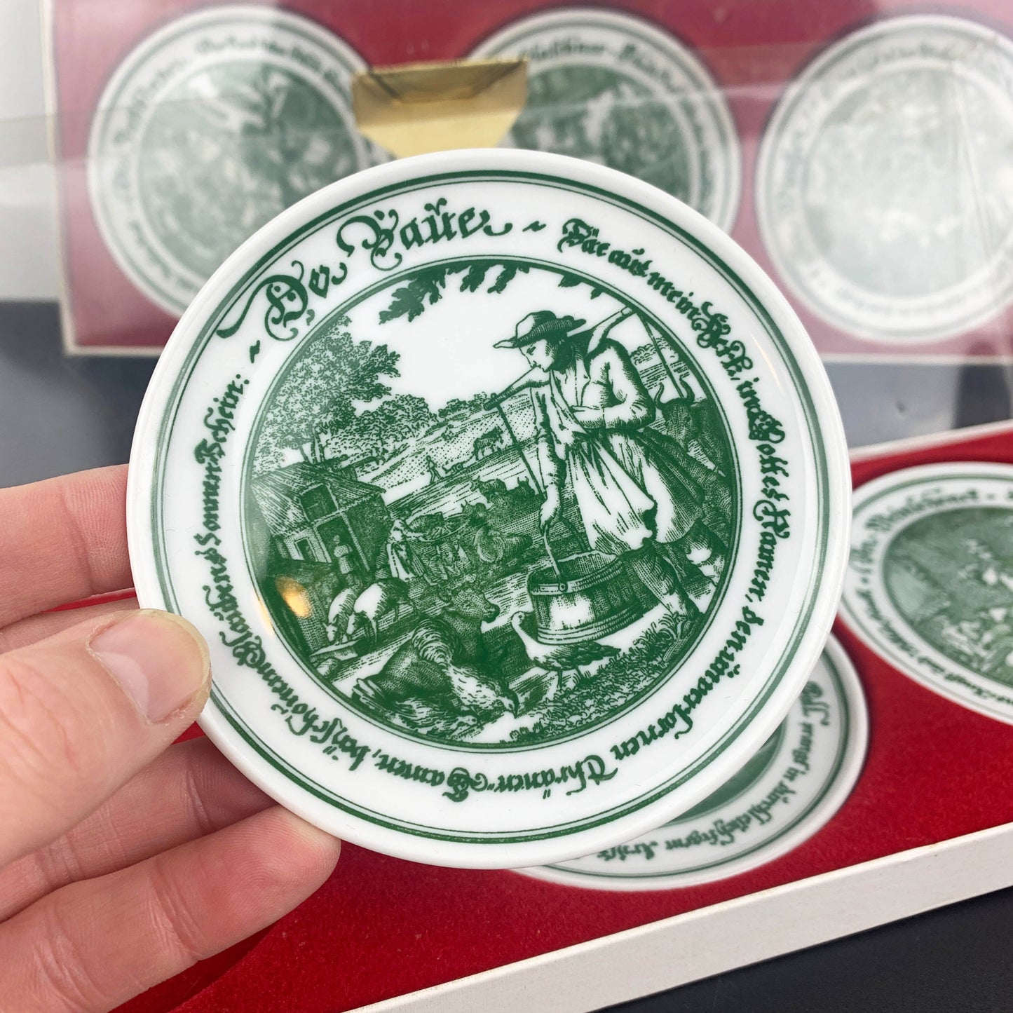 Hutschenreuther Ceramic Coaster Set